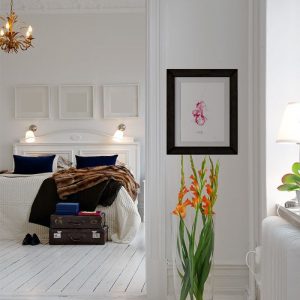 Hl Georg modernes Kunstwerk in moderner Wohnung